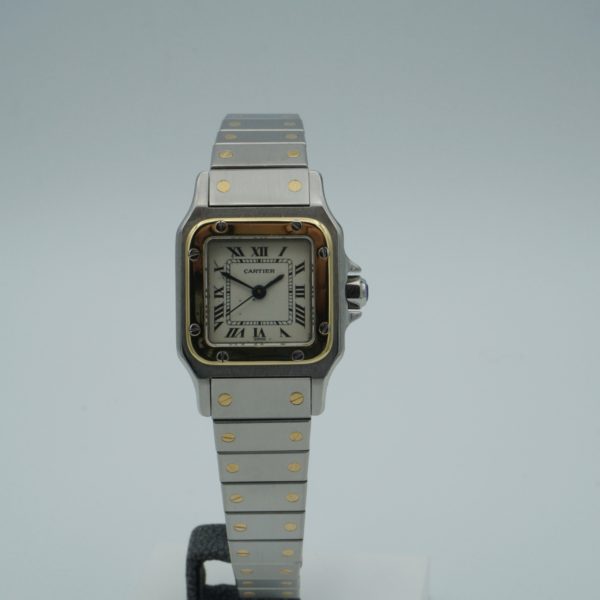 Cartier Santos Lady Or-Acier – Image 2