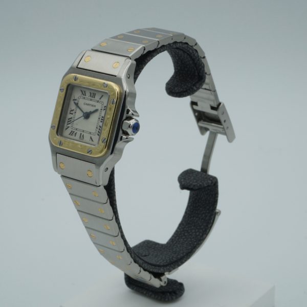 Cartier Santos Lady Or-Acier – Image 3