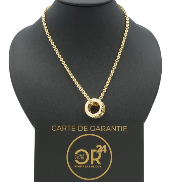 COLLIER-PENDENTIF BVLGARI B-ZEROS 1 OR JAUNE 18K