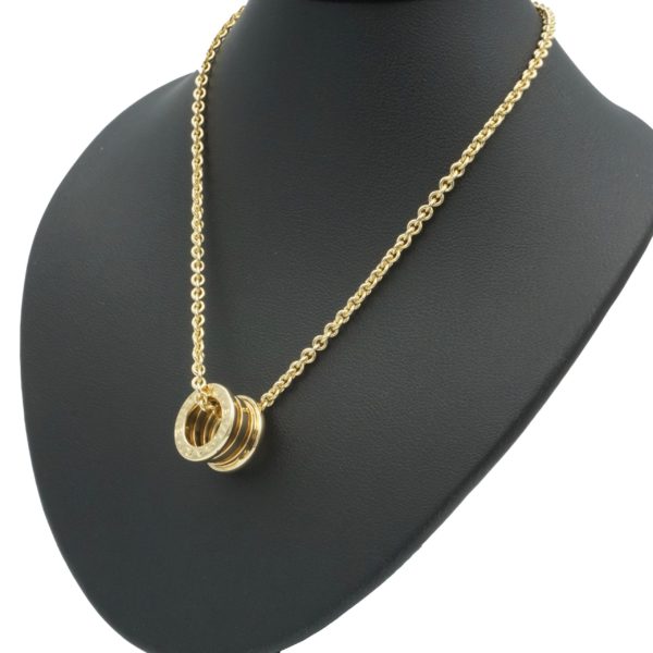 COLLIER-PENDENTIF BVLGARI B-ZEROS 1 OR JAUNE 18K – Image 2