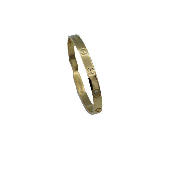 BRACELETS CARTIER LOVE OR JAUNE 18K TAILLE 17 – Image 2