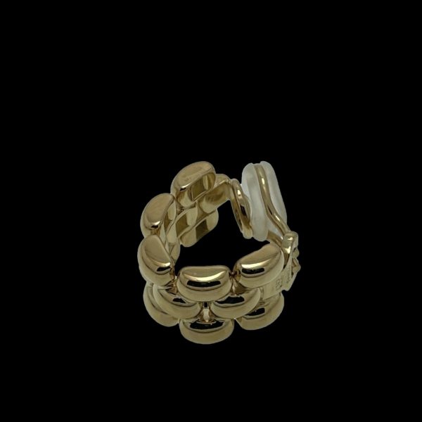 BOUCLES D'OREILLES CHOPARD ARTICULEE EN OR JAUNE – Image 2
