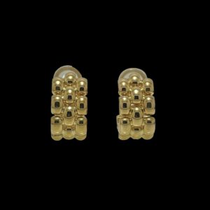 BOUCLES D'OREILLES CHOPARD ARTICULEE EN OR JAUNE