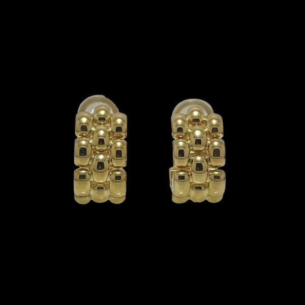 BOUCLES D'OREILLES CHOPARD ARTICULEE EN OR JAUNE