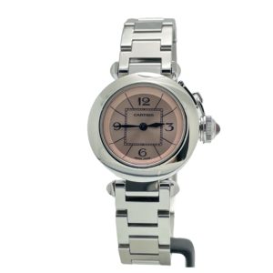 CARTIER PASHA MINI ROSE ACIER QUARTZ Réf : 2973