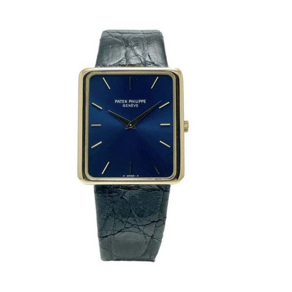 PATEK PHILIPPE GONDOLO RECTANGLE OR JAUNE 18K 28X31MM Réf. 3799J-201