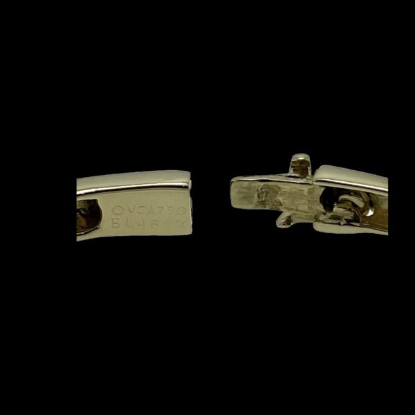 BRACELETS VAN CLEEF & ARPELS "EVE" OR JAUNE 18K/750 SERTIE DIAMANTS – Image 4