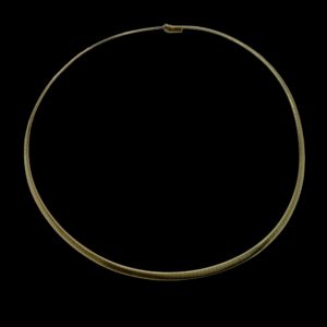 COLLIER-PENDENTIF OMEGA DOUBLE FACE / SERPENT OR JAUNE 18K-750