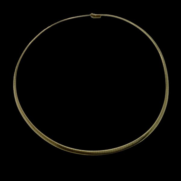 COLLIER-PENDENTIF OMEGA DOUBLE FACE / SERPENT OR JAUNE 18K-750
