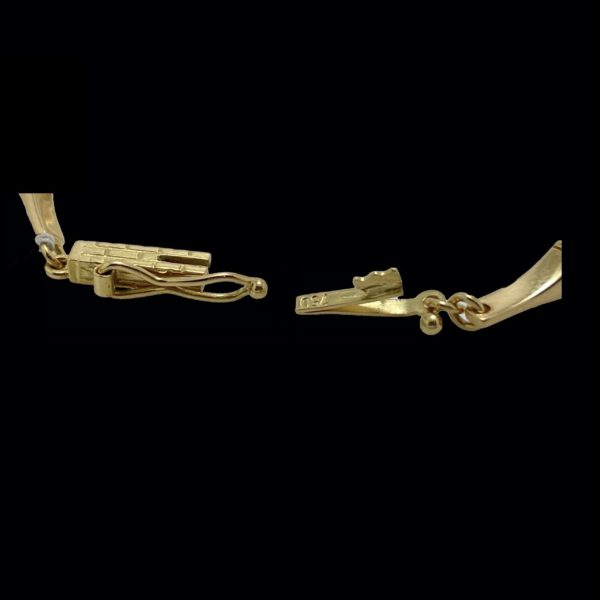 BRACELETS TENNIS SERTI DE DIAMANTS OR JAUNE 18K/750 – Image 5