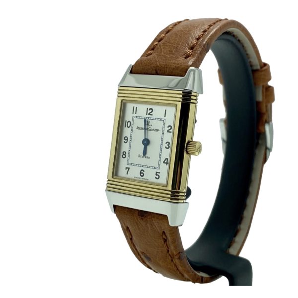 JAEGER LECOULTRE REVERSO DAME OR JAUNE 18K ET ACIER QUARTZ 20X29MM Réf. 260.5.08 – Image 2