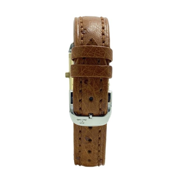 JAEGER LECOULTRE REVERSO DAME OR JAUNE 18K ET ACIER QUARTZ 20X29MM Réf. 260.5.08 – Image 5