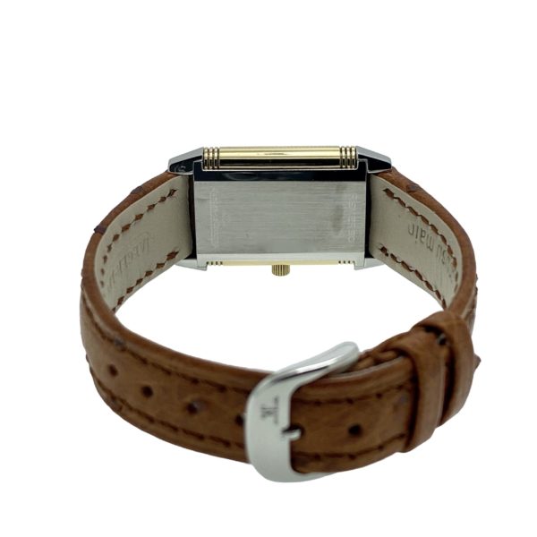 JAEGER LECOULTRE REVERSO DAME OR JAUNE 18K ET ACIER QUARTZ 20X29MM Réf. 260.5.08 – Image 6