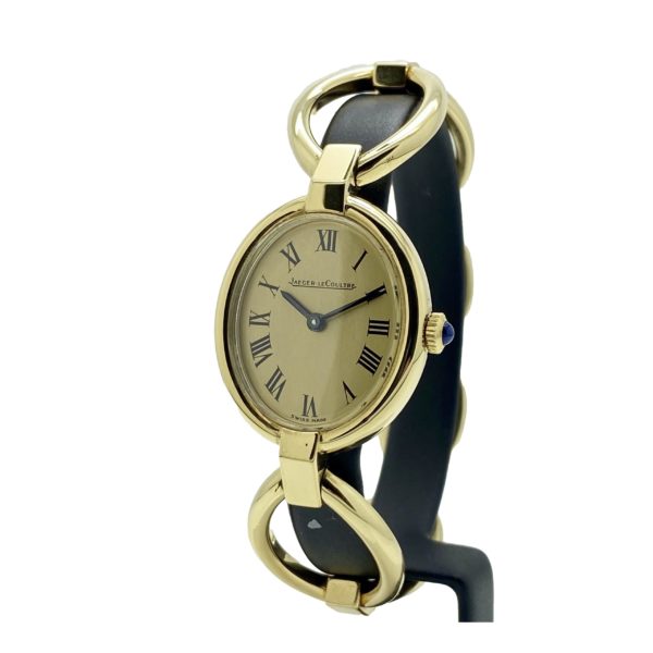 JAEGER LECOULTRE VINTEGE DAME OR JAUNE 18K 23X26MM Réf.1283823A – Image 2