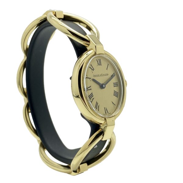 JAEGER LECOULTRE VINTEGE DAME OR JAUNE 18K 23X26MM Réf.1283823A – Image 3