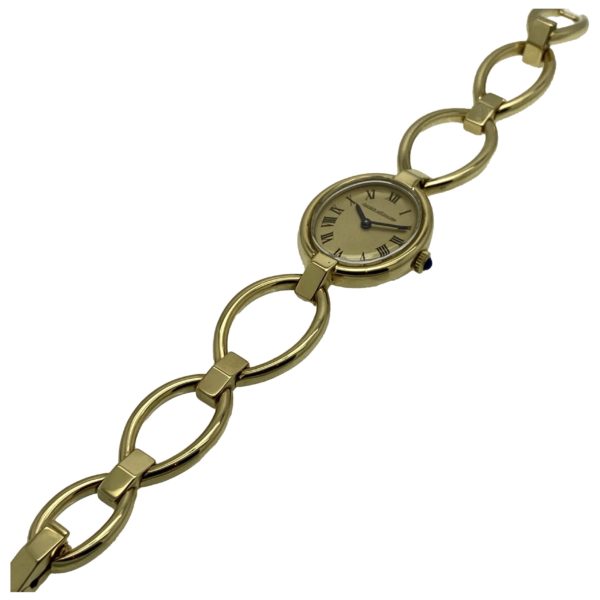 JAEGER LECOULTRE VINTEGE DAME OR JAUNE 18K 23X26MM Réf.1283823A – Image 5