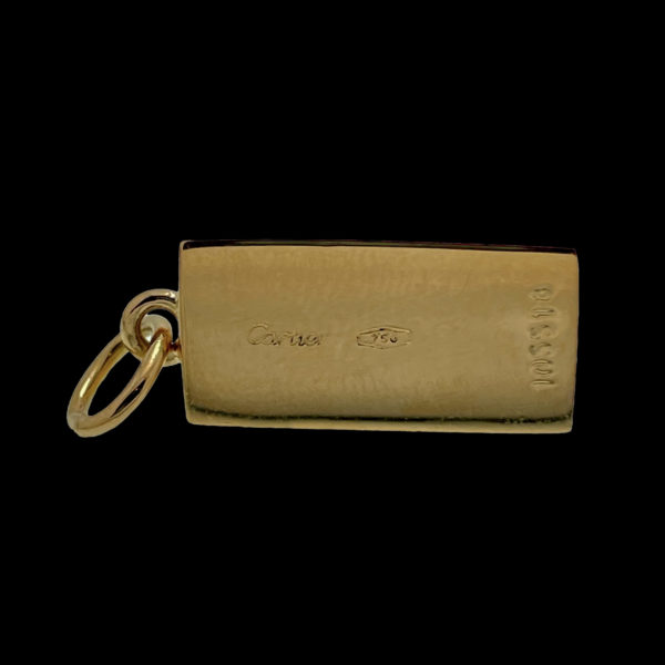 COLLIER-PENDENTIF CARTIER LINGOT 1/4OZ OR JAUNE 18K/750 – Image 4