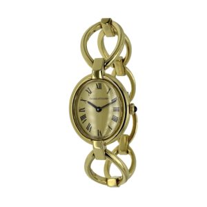 JAEGER LECOULTRE VINTEGE DAME OR JAUNE 18K 23X26MM Réf.1283823A