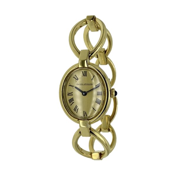JAEGER LECOULTRE VINTEGE DAME OR JAUNE 18K 23X26MM Réf.1283823A
