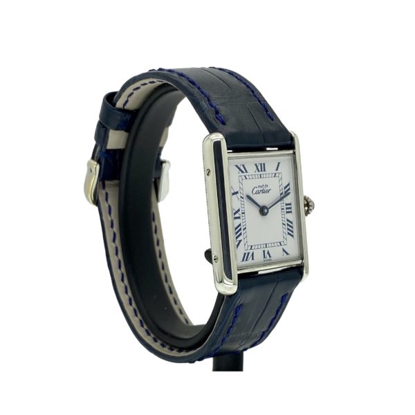 CARTIER TANK ARGENT 925 QUARTZ 24X30 MM – Image 3