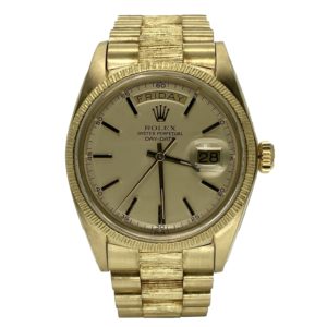 ROLEX DAY-DATE Bark Finish 36 Réf. 1807