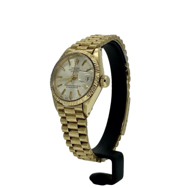 Rolex Lady-Datejust 26 Or Jaune référence 6927 – Image 2