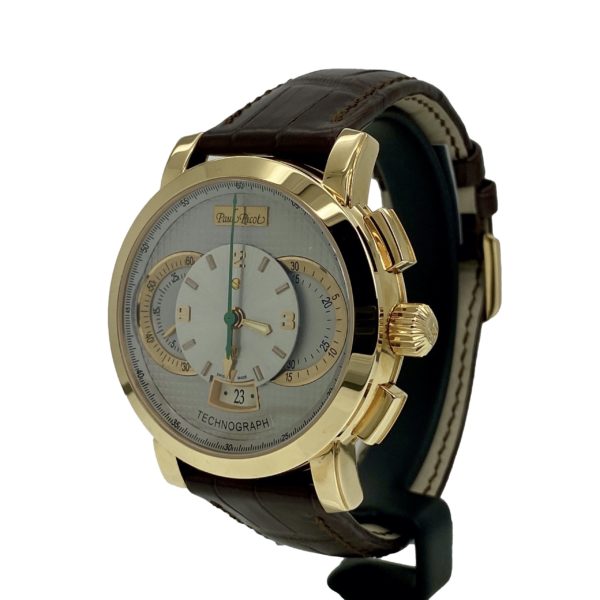 PAUL PICOT TECHNOGRAPH YELLOW GOLD 44MM Réf. 0334.RG – Image 2