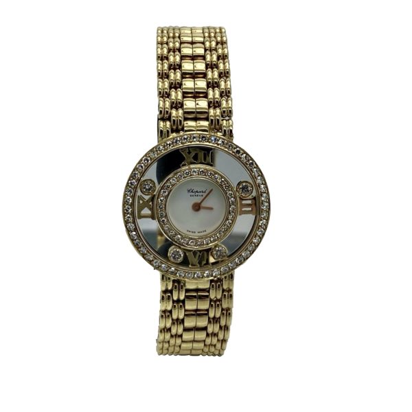 CHOPARD HAPPY DIAMONDS ICONS GOLD LADY 24MM Réf. 205558.0001