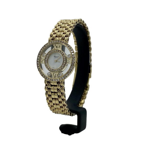 CHOPARD HAPPY DIAMONDS ICONS GOLD LADY 24MM Réf. 205558.0001 – Image 2
