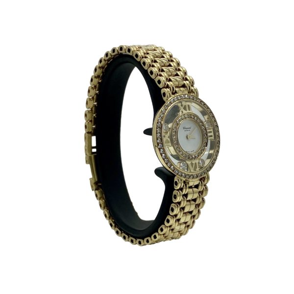 CHOPARD HAPPY DIAMONDS ICONS GOLD LADY 24MM Réf. 205558.0001 – Image 3