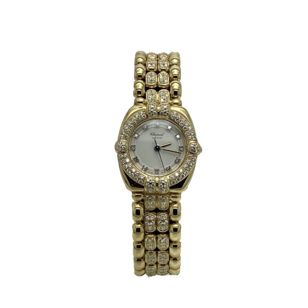 CHOPARD GSTAAD GOLD LADY & DIAMANTS 24MM Réf. S32/5120 Pièce Unique !