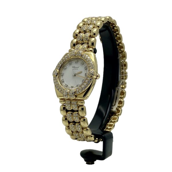 CHOPARD GSTAAD GOLD LADY & DIAMANTS 24MM Réf. S32/5120 Pièce Unique ! – Image 2