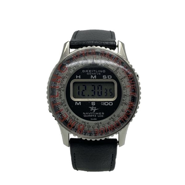 BREITLING NAVITIMER QUARTZ THE COMPUTER WATCH FOR THE COMPUTER AGE 41MM REF. 9406LCD