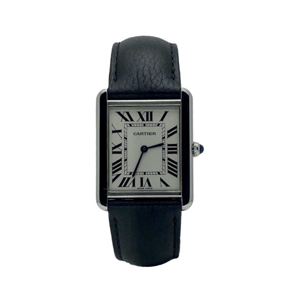 CARTIER TANK SOLO GRAND MODELE QUARTZ 35X28MM Réf. 2715