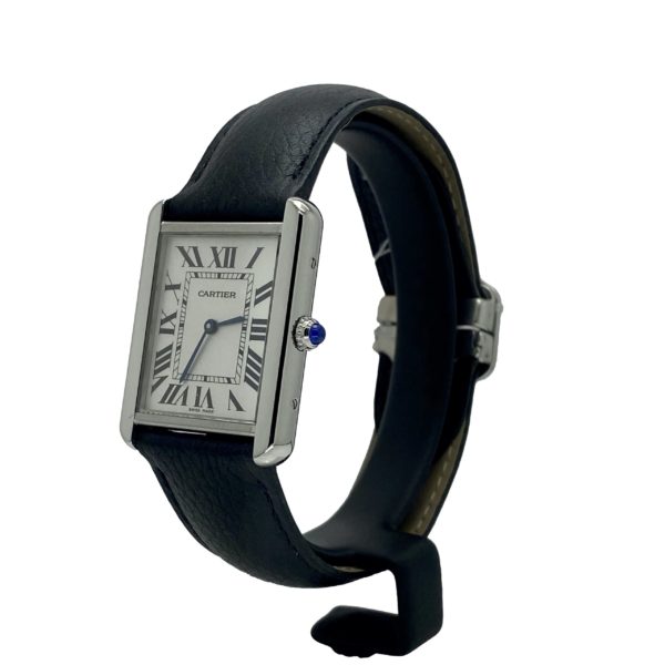 CARTIER TANK SOLO GRAND MODELE QUARTZ 35X28MM Réf. 2715 – Image 2