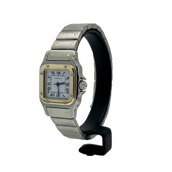 CARTIER SANTOS UNISEXE OR-ACIER 29MM REF.1172961 – Image 2