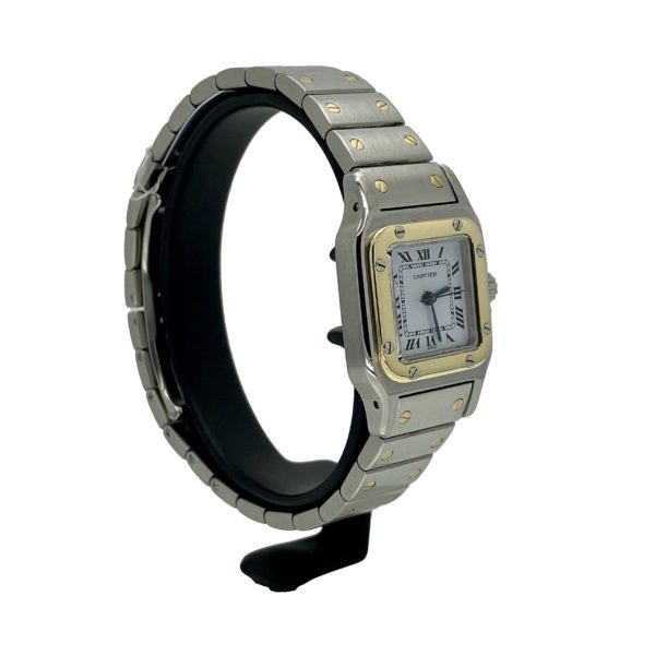 CARTIER SANTOS UNISEXE OR-ACIER 29MM REF.1172961 – Image 3