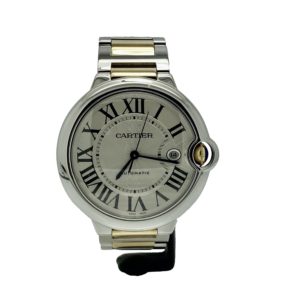 CARTIER BALLON BLEU AUTOMATIC OR-ACIER 42MM REF.W69009Z3