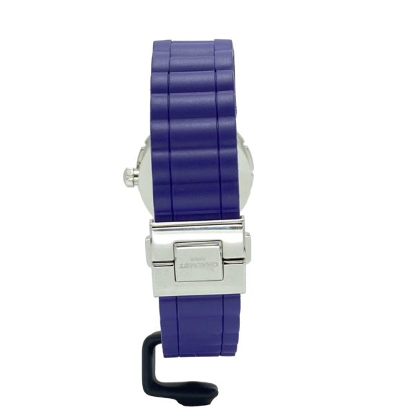 CHAUMET CLASS ONE EDITION LIMITED DIAMONDS BEZEL QUARTZ STEEL LADY 33MM REF.622C NEUVE! – Image 4