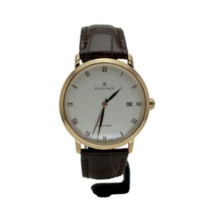 BLANCPAIN VILLERET ULTRA-PLATE OR ROSE 38MM Réf. 6223-3642-55 NEUVE !