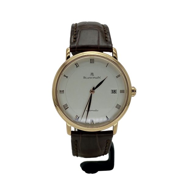 BLANCPAIN VILLERET ULTRA-PLATE OR ROSE 38MM Réf. 6223-3642-55 NEUVE !