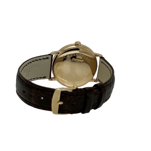 BLANCPAIN VILLERET ULTRA-PLATE OR ROSE 38MM Réf. 6223-3642-55 NEUVE ! – Image 5