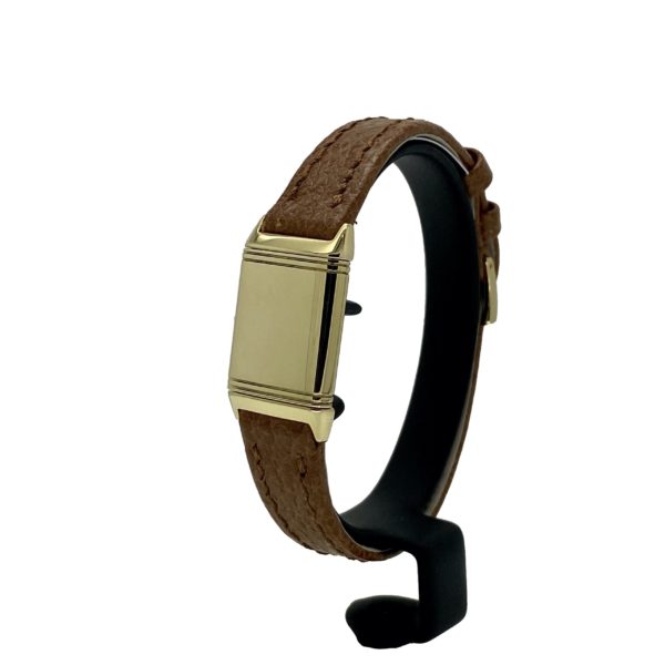 JAEGER LECOULTRE REVERSO DAME OR JAUNE 18K QUARTZ 15X24MM Réf. 140.106.1 – Image 4