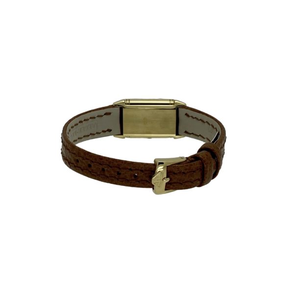 JAEGER LECOULTRE REVERSO DAME OR JAUNE 18K QUARTZ 15X24MM Réf. 140.106.1 – Image 6