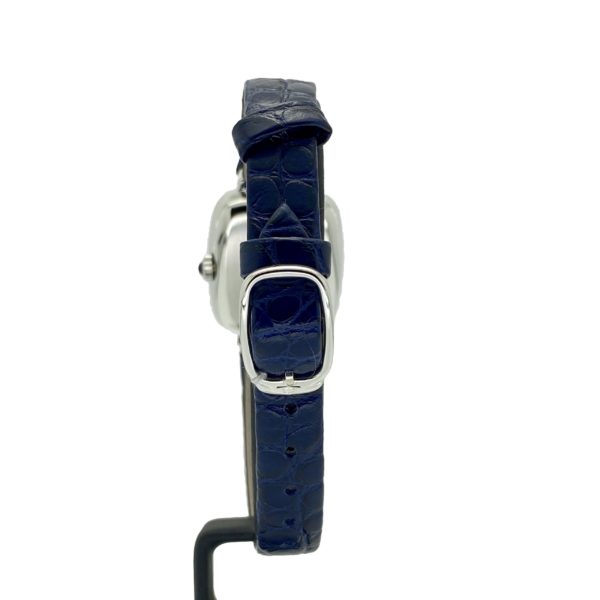 BAUME & MERCIER LADIES VINTAGE DRESS WATCH OR GRIS 18K DIAMONDS 21x24MM Réf.38263 – Image 4