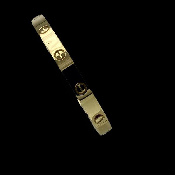 BRACELETS CARTIER LOVE EN OR JAUNE 18K TAILLE 19 – Image 3