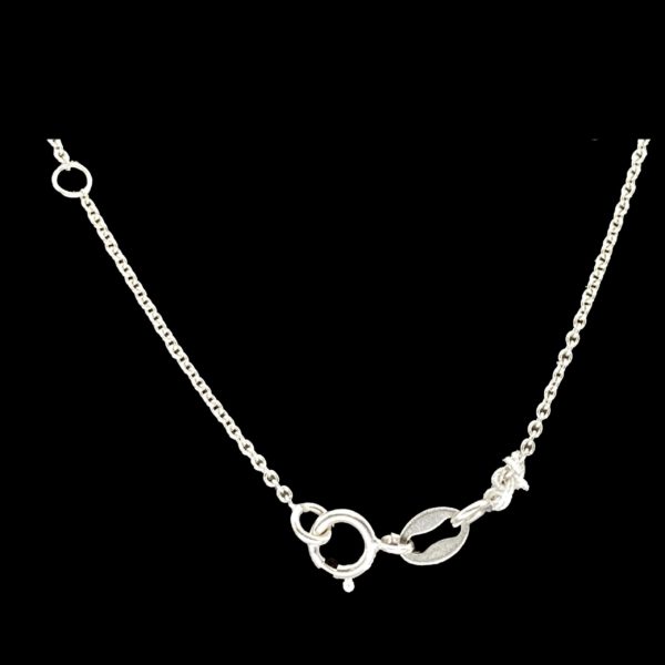 COLLIER-PENDENTIF OR GRIS 18K Fancy Pink & Yellow Diamonds Top Quality ! – Image 3