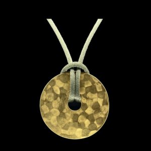 COLLIER-PENDENTIF dinh van PARIS PENDENTIF PI OR JAUNE 24CARATS 999%