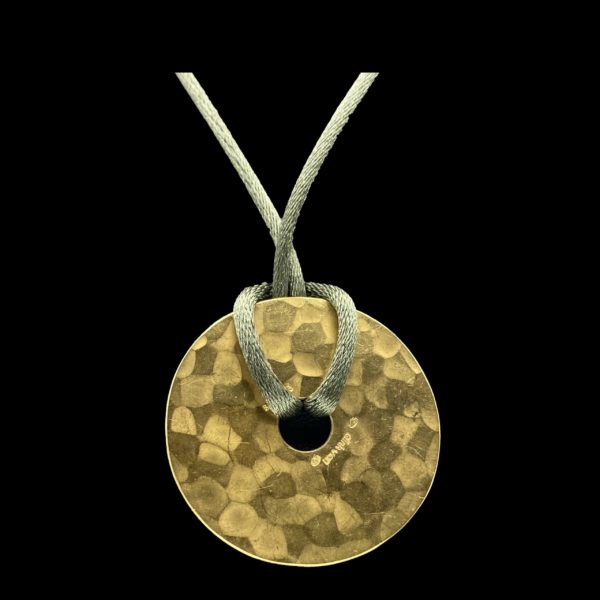 COLLIER-PENDENTIF dinh van PARIS PENDENTIF PI OR JAUNE 24CARATS 999% – Image 2
