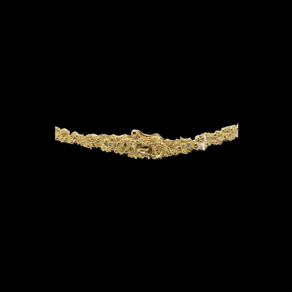 PARURE GILBERT ALBERT COLLECTION CHAMPAGNE OR JAUNE 18K ET DIAMANTS – Image 9